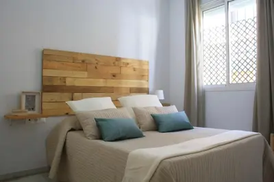Cama o camas de una habitación en THE HOME of Corral