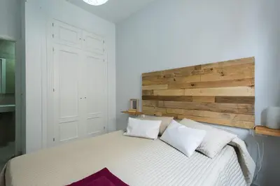 Cama o camas de una habitación en THE HOME of Corral