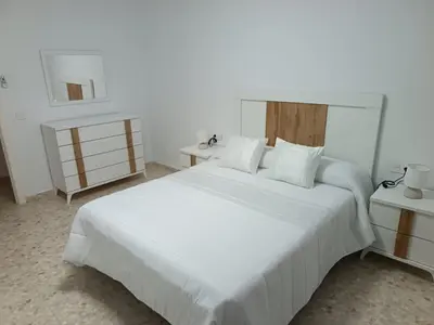 Cama o camas de una habitación en Antonio del Toro