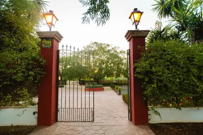 Jardín al aire libre en Cortijo Carrillo