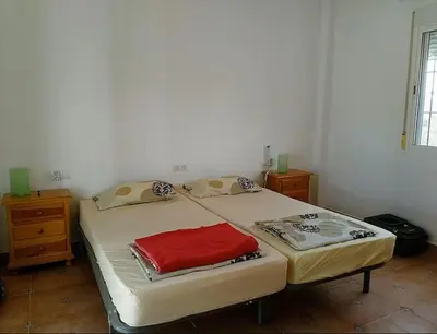 Cama o camas de una habitación en Casa del Aguila