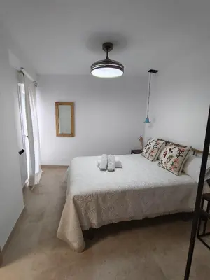 Cama o camas de una habitación en Entre Murallas