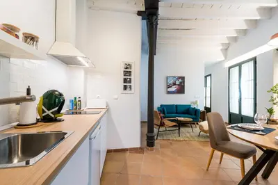 Una cocina o zona de cocina en Veoapartment Don Pedro Niño