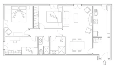 Plano de Veoapartment Arrayán