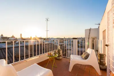Un balcón o terraza de Veoapartment Ibarra Terrace