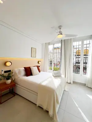Cama o camas de una habitación en ISG Apartments Imagen
