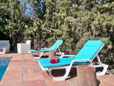 Piscina en o cerca de Casa rural con Starlink a 30 min de Málaga