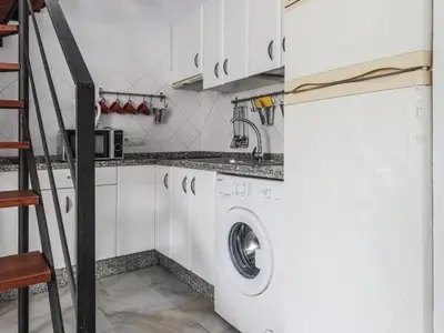 Una cocina o zona de cocina en San Leandro ático