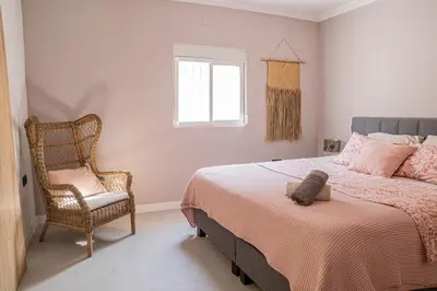 Cama o camas de una habitación en Rincon del Mundo