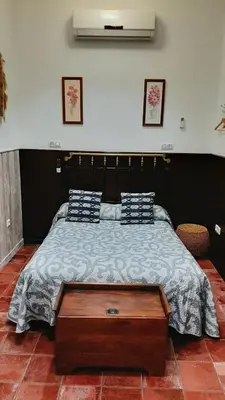 Cama o camas de una habitación en APARTAMENTO La CAVA