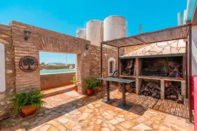Un balcón o terraza de Cubo's Cortijo La Olivera