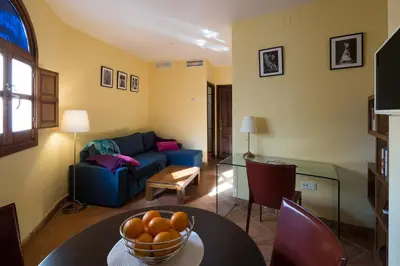 Zona de estar de Veoapartment San Felipe