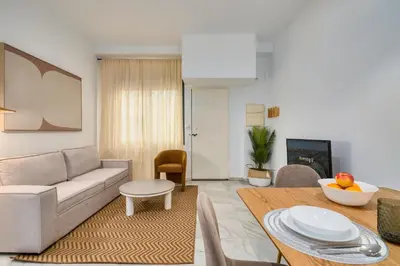 Zona de estar de San Marcos Loft, by Homing U