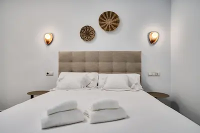 Cama o camas de una habitación en San Marcos Loft, by Homing U