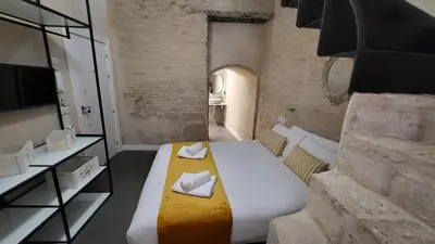 Zona de estar de Hogarium Plaza de San Pedro