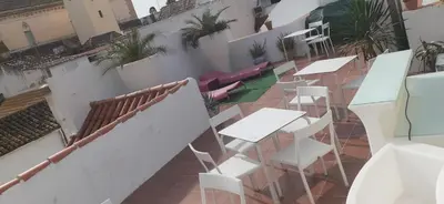 Un balcón o terraza de Hospejade cerca de la feria