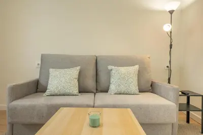 Zona de estar de Bustos Tavera Central Suite