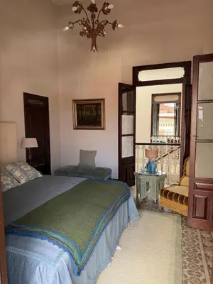 Cama o camas de una habitación en Luxury B&B Extremadura