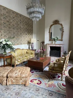 Zona de estar de Luxury B&B Extremadura
