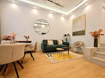 Zona de estar de Cavestany Suites