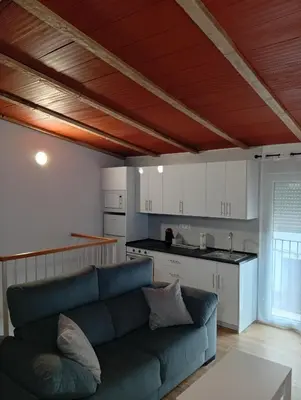 Una cocina o zona de cocina en Apartamento Camino del rey