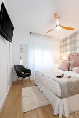 Cama o camas de una habitación en Genteel Home Hinojo Cordoba