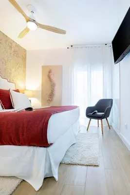 Cama o camas de una habitación en Genteel Home Hinojo Cordoba