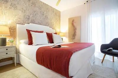 Cama o camas de una habitación en Genteel Home Hinojo Cordoba