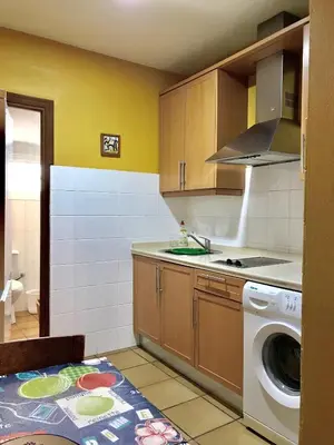 Una cocina o zona de cocina en Terraza Apartment Cristo