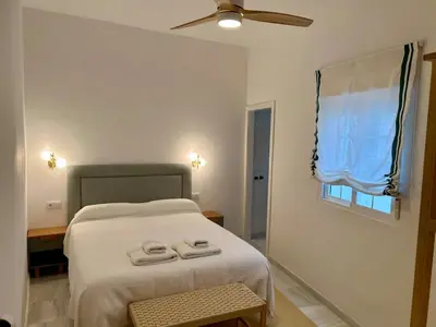 Cama o camas de una habitación en Amazing new apartment - La Judería