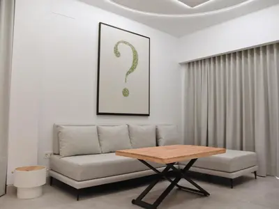 Zona de estar de Lux Apartamento