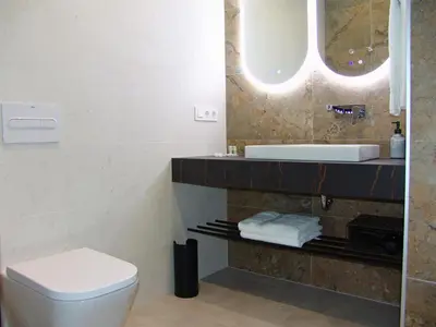 Un baño de Geo Apartamento