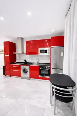 Una cocina o zona de cocina en July Modern Loft