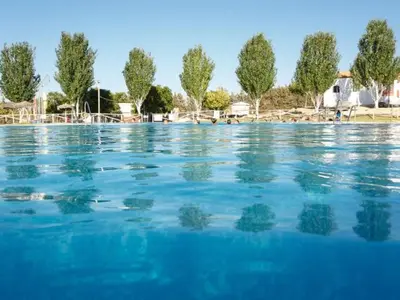 Paisaje cerca de este camping