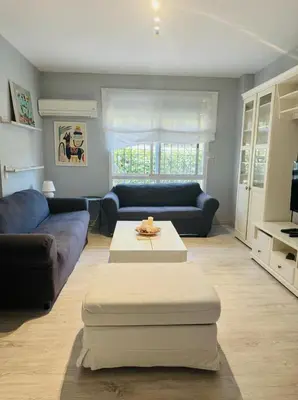 Zona de estar de La casa de Marta
