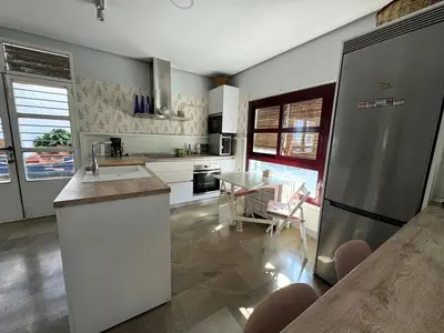 Una cocina o zona de cocina en Casa del Olivo Lucio