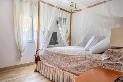 Cama o camas de una habitación en Casa Rural El Cortijo