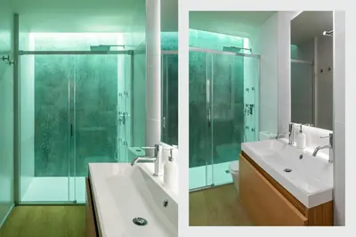 Un baño de Acueducto Suites Apartments I
