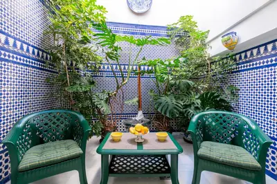 Zona de estar de Apartment Alameda