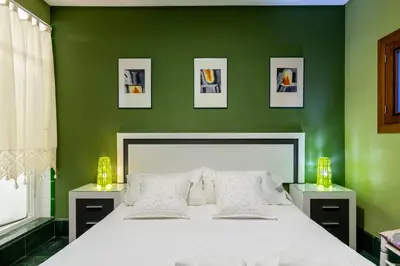 Cama o camas de una habitación en Apartment Alameda