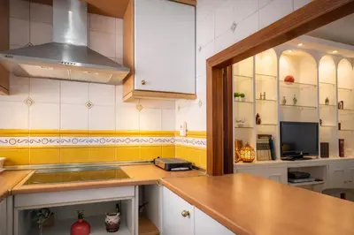Una cocina o zona de cocina en Las Setas en el corazón de Sevilla