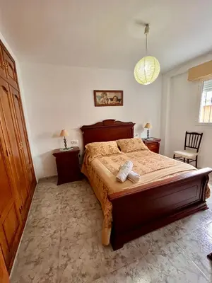 Cama o camas de una habitación en Casa Vista Hermosa Rute