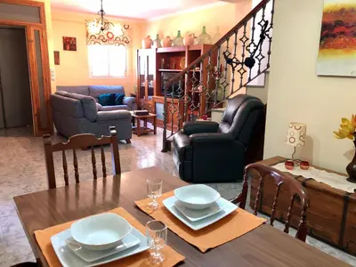 Zona de estar de Casa Vista Hermosa Rute