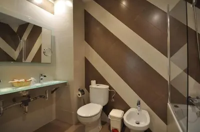 Un baño de Hostal la Fuente