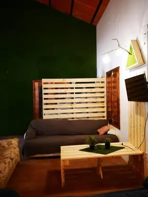 Zona de estar de CENTRO DE OCIO ALÚA Casa Rural Iznájar Lago de Andalucía