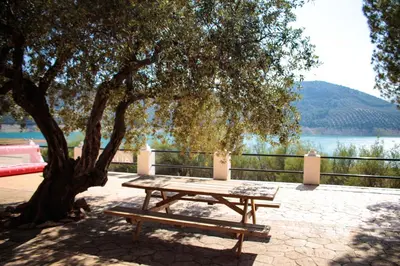 Paisaje cerca de este albergue