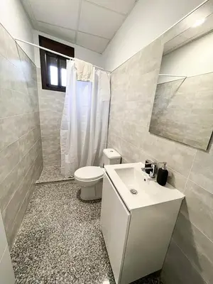 Un baño de Apartamentos Villa Torcal