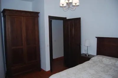 Cama o camas de una habitación en Apartamentos Bodeguetas