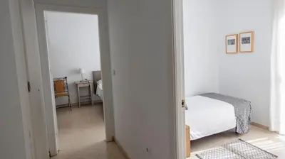 Cama o camas de una habitación en Amparo Cinco
