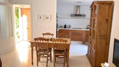 Una cocina o zona de cocina en Amparo Cinco